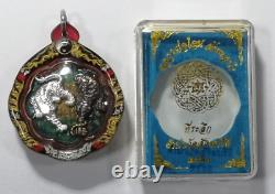 Thai amulet Buddha talisman 2 Headless Tiger pendant Pra AJ LP Chanai famous 4