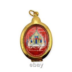 Thai amulet Rian Phra Nakprok Grant wishes Protection Buddha Charm Authentic