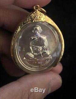 Thai amulet buddha 22k Gold Case