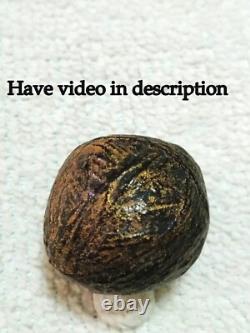 Thai buddha Amulet Luk Om Holy LP Yim Wat Nongbua Kanchanaburi Talisman Lucky