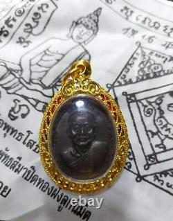 Thai buddha amulet phra coin lp ngern wat donyayhom powerful pendant