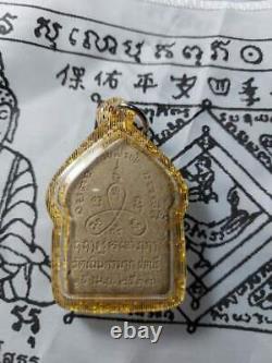 Thai buddha amulet phra khunpean lp mon wat nontamak powerful pendant