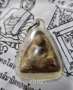 Thai buddha amulet phra lp bangkating powerful pendant