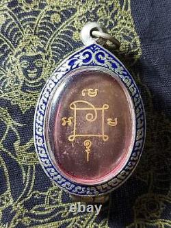 Thai buddha amulet phra lp dang wat koabundaiit powerful pendant