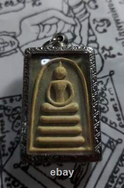 Thai buddha amulet phra somdej lp pree wat pikuntong powerful pendant