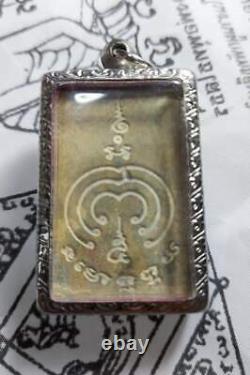 Thai buddha amulet phra somdej lp pree wat pikuntong powerful pendant