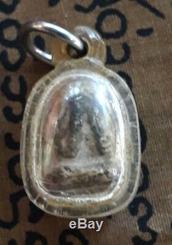 Thai magic buddha amulet Genuine Phra Pidta Lp Heang powerful lucky, protection