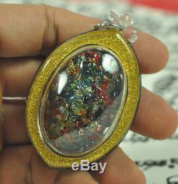 The Best LEKLAI King Phaya Kod Phee Kaew Thai Buddha Jewel Natural Magic Amulet