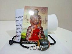 The Best takrud LEKLAI LP. Somporn Thai Buddha Amulet talisman real rare