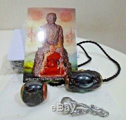 The Best takrud LEKLAI LP. Somporn Thai Buddha Amulet talisman real rare