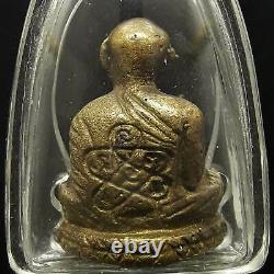 Top Lp Tim Statue 1St-Gen Wat Lahanrai Thai Buddha Amulet Pendant From Thailand
