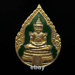 Top Precious Set 3 Pcs Phra Kaew Morakot Emerald? Buddha Thai Amulet Thailand