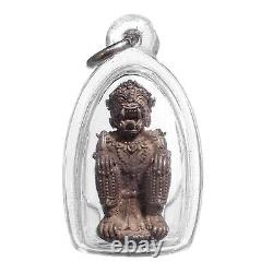 VERY RARE! The Monkey God Hanuman Thai Buddha Amulet LP Than Khiew GUARANTEE