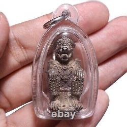 VERY RARE! The Monkey God Hanuman Thai Buddha Amulet LP Than Khiew GUARANTEE