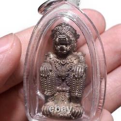 VERY RARE! The Monkey God Hanuman Thai Buddha Amulet LP Than Khiew GUARANTEE