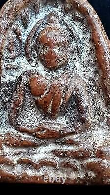 Very Rare Phra Sum Kor Kru Kamphaeng Phet Thai Old Amulet Buddha Pendant