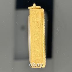 Vintage Phra Somdej Buddhist Amulet 24k Gold