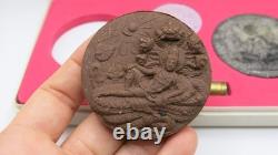 Vintage Thai Amulet Gift Set 2008 Jatukam 4 pcs Rahu Takrut Bullet Buddha Charm