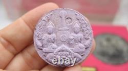 Vintage Thai Amulet Gift Set 2008 Jatukam 4 pcs Rahu Takrut Bullet Buddha Charm