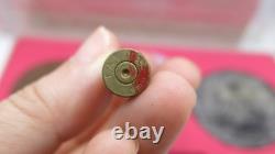 Vintage Thai Amulet Gift Set 2008 Jatukam 4 pcs Rahu Takrut Bullet Buddha Charm