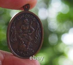 Vintage Thai Amulet The Buddha Singhing, Phra Singh & Hanuman Lucky Coins