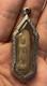 Vintage Thai Standing Buddha Lila Amulet Clay Powder Buddhist Pendant