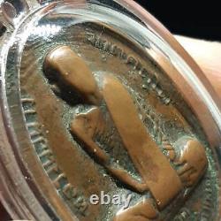 Vintage Thailand Coin of Lp Phang (1st Gen) BE. 2512 Thai Buddha Amulet Pendant