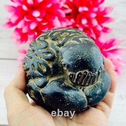 Yantra Buddha Statue Jindamani Boon Pidta Close Eye Protection Thai Amulet 17974