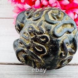 Yantra Buddha Statue Jindamani Boon Pidta Close Eye Protection Thai Amulet 17974